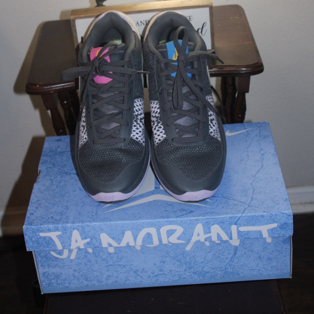 🔥 Nike Ja 1 “Iron Grey / Multi-Color” | Men’s Size 11 (Women’s 12.5)